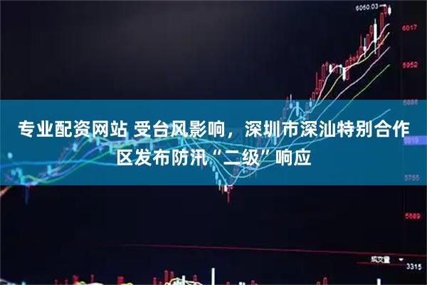 专业配资网站 受台风影响，深圳市深汕特别合作区发布防汛“二级”响应